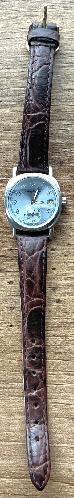 Tommy Bahama Watch 27mm Swiss Made TB2003 .925 Sterling For Parts/Repair