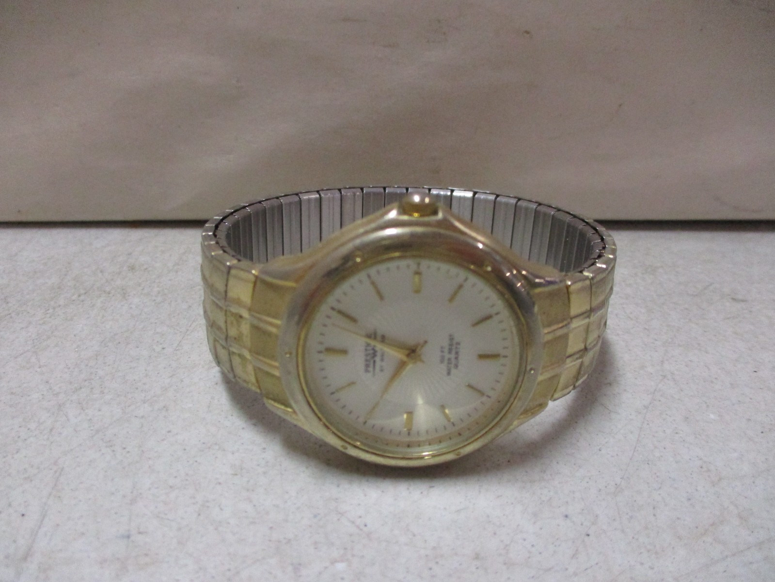 Waltham Prestige Gold Tone Wrist Watch