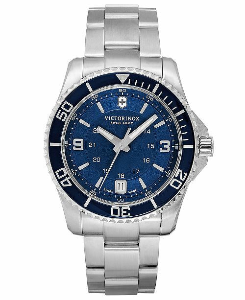 NEW Victorinox Swiss Army Maverick GS Navy Dial Men’s Watch 241602 SHIP FREE