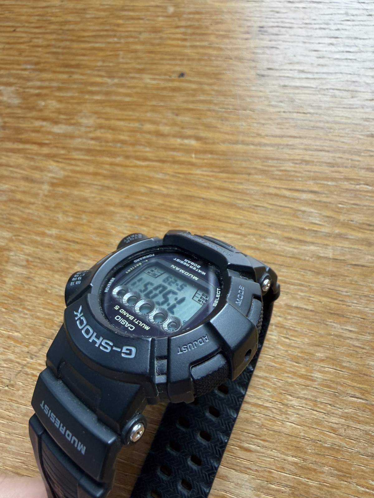 Casio G-Shock Mudman GW-9000 Multiband 5 Tough Solar Watch Very Good Condition