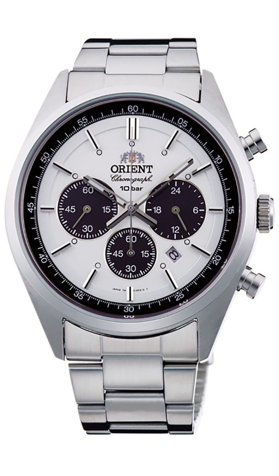 ORIENT NEO70’s SOLAR PANDA WV0041TX Men’s watch Ship from Japan NEW milky white