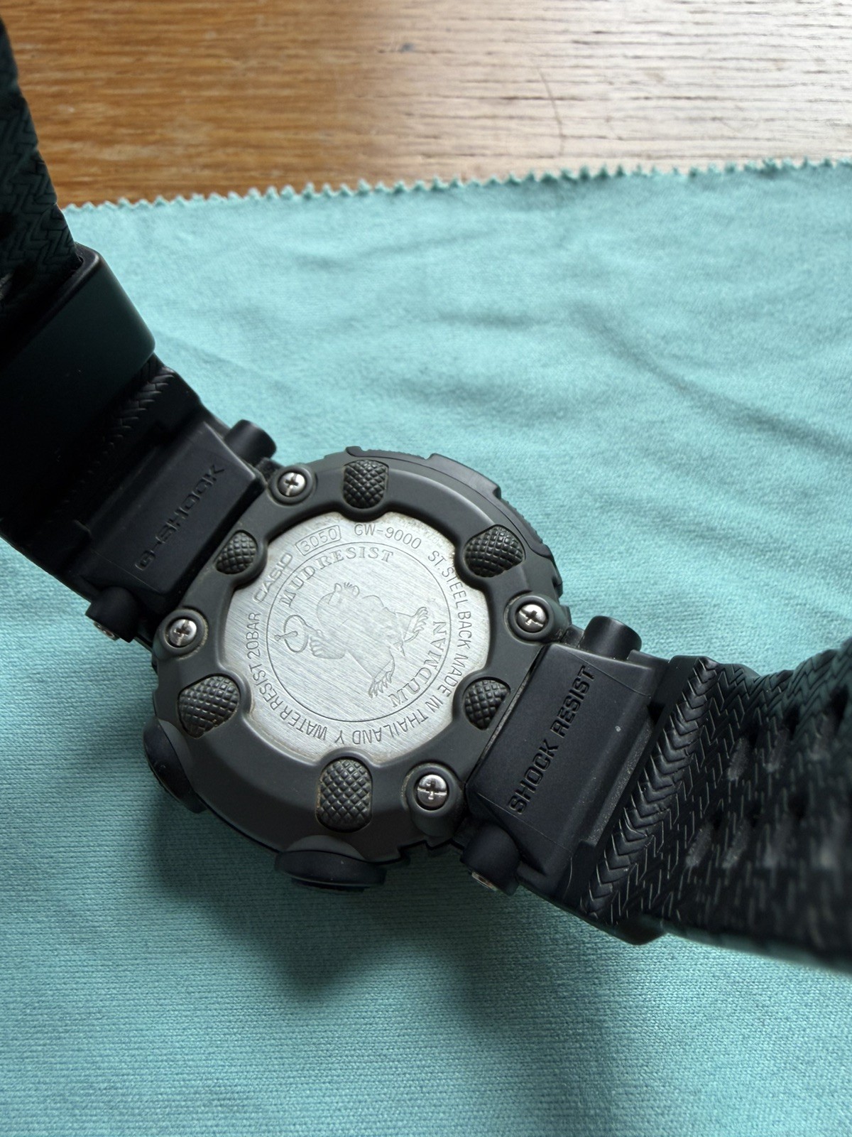 Casio G-Shock Mudman GW-9000 Multiband 5 Tough Solar Watch Very Good Condition