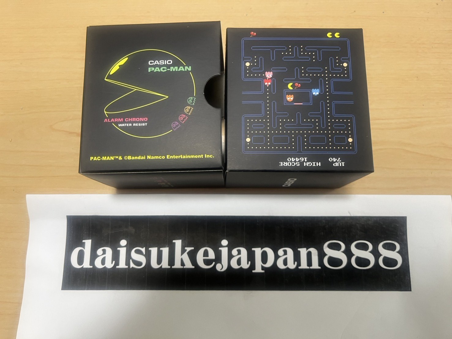 CASIO F-91WPC-1A Classic Digital Watch PACMAN Collaboration Limited Edition