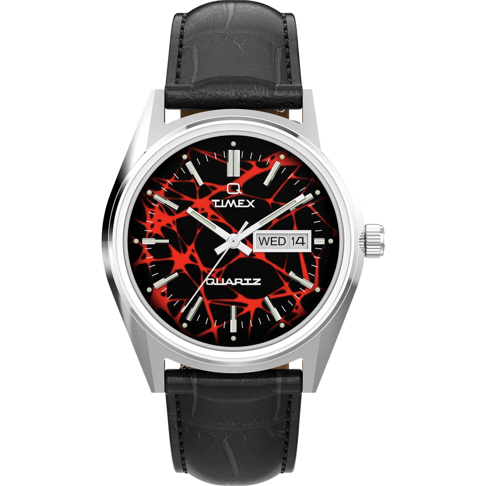 Unused TIMEX Gents Q Timex TW2Y55700 Red Quartz Men’s Watch in Box