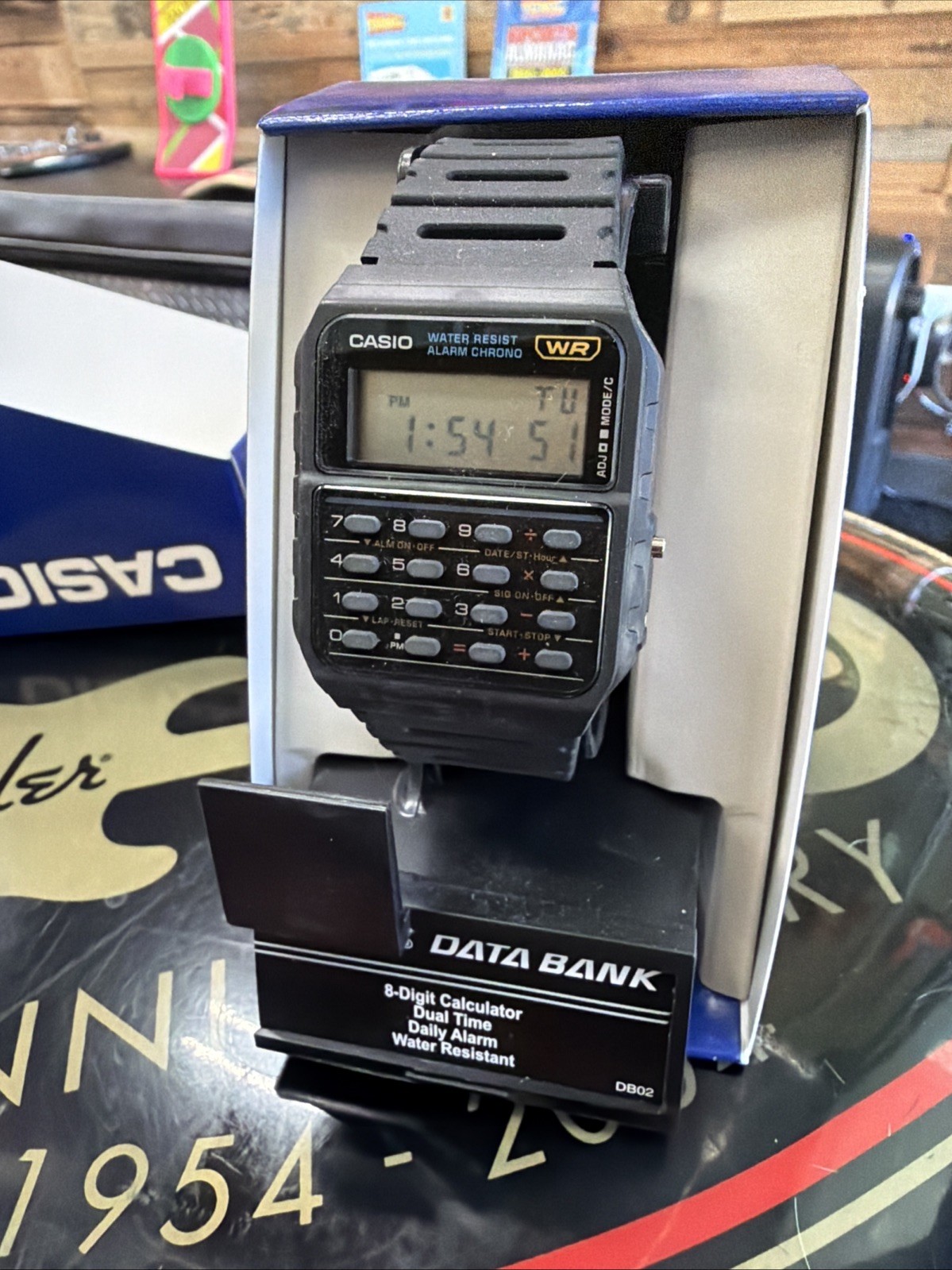 Back to the Future Model CASIO Digital Watch with Calculator Function CA-53W-1CR