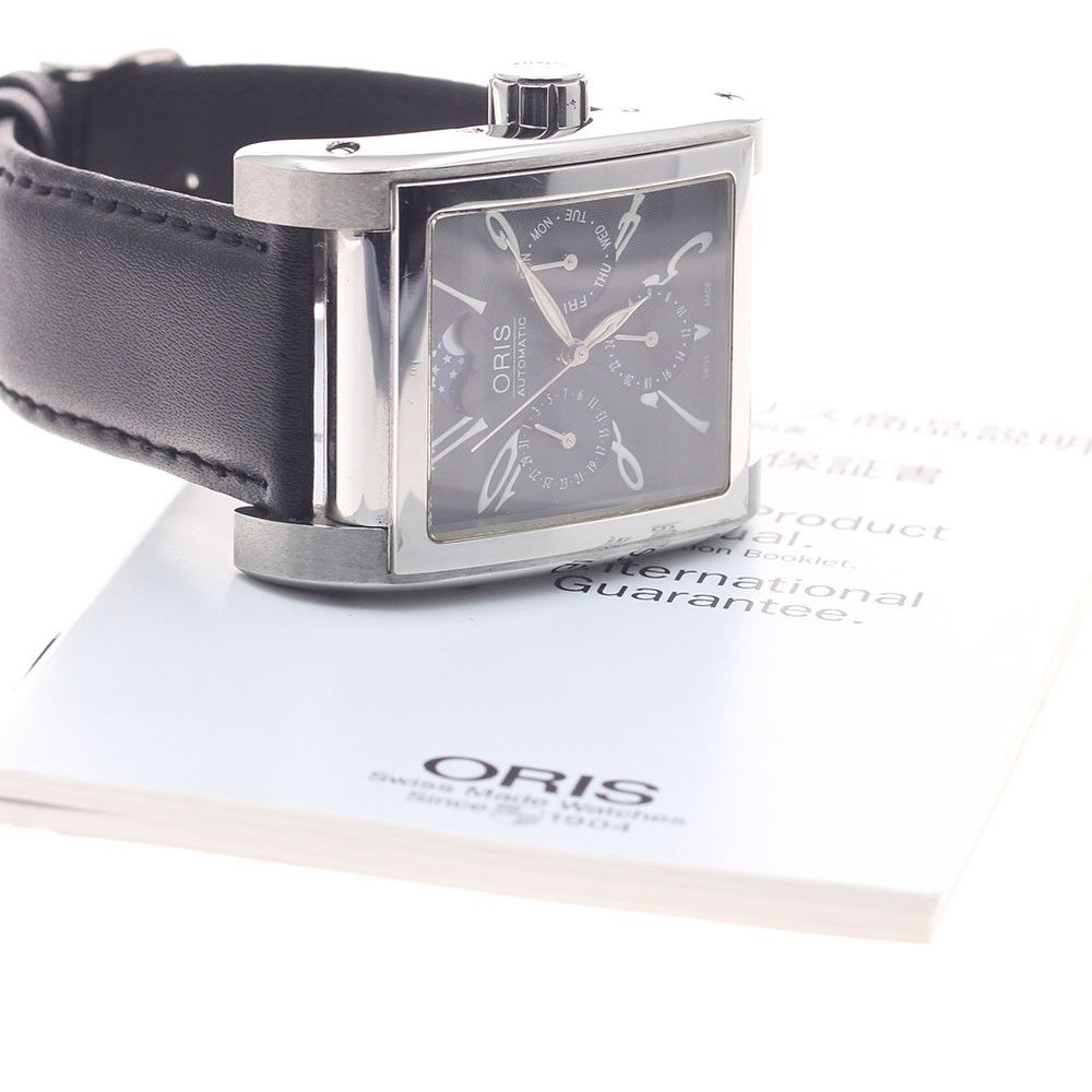 ORIS Miles Complication 7528 Moon Phase Day Date Automatic Men’s Watch_955132