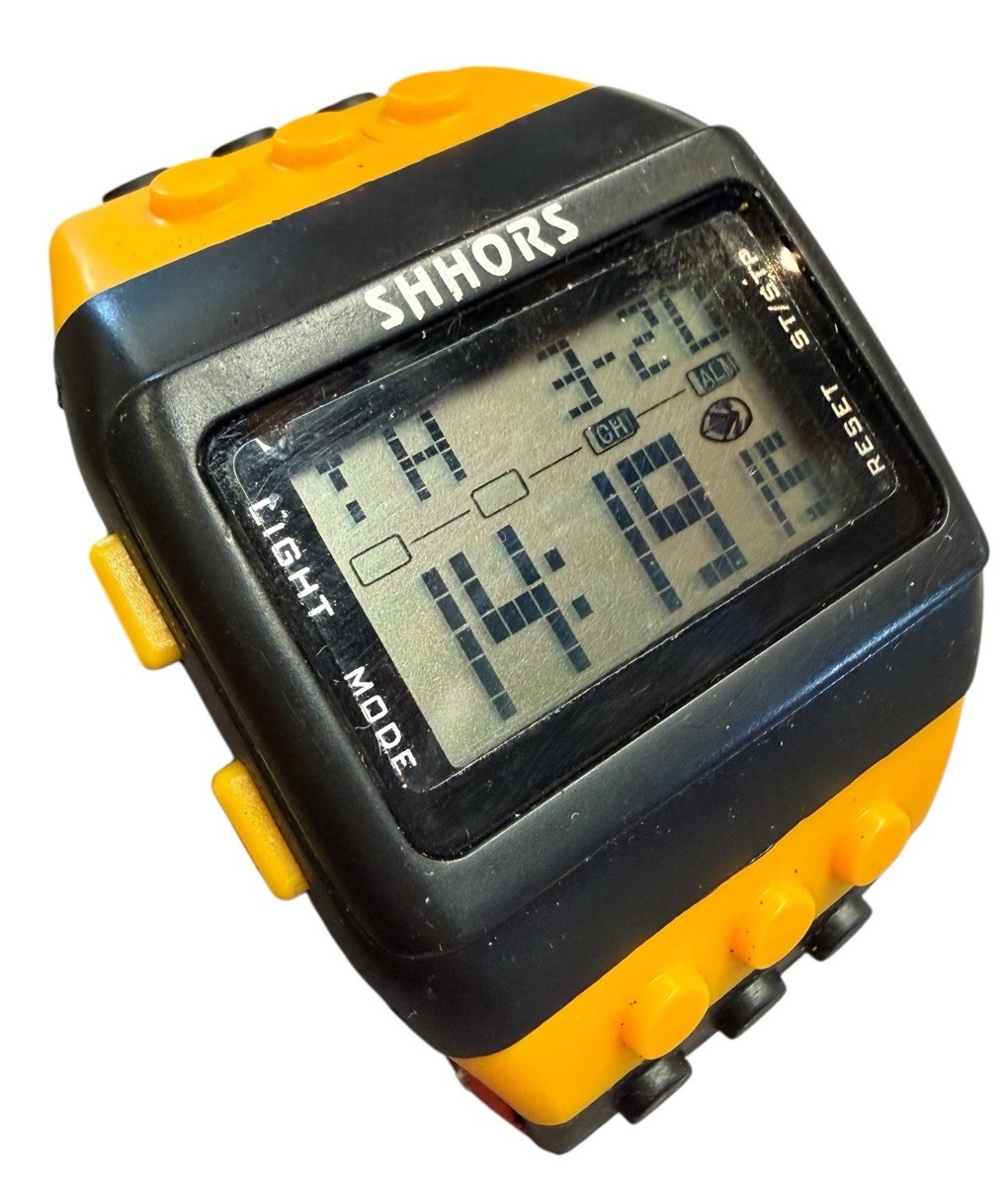 Shhors Building Blocks Digital Men’s Women’s Watch Sport LED New Battery Small