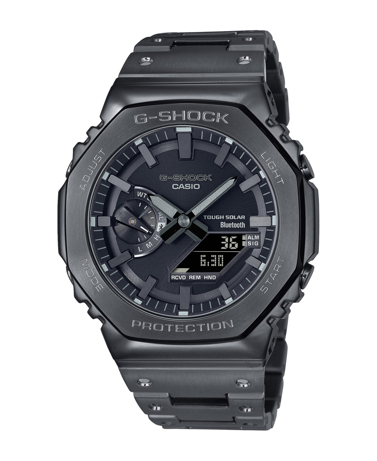 Casio G-Shock GMB2100BD-1A Men’s Black Dial Bluetooth Chronograph 44mm Watch New