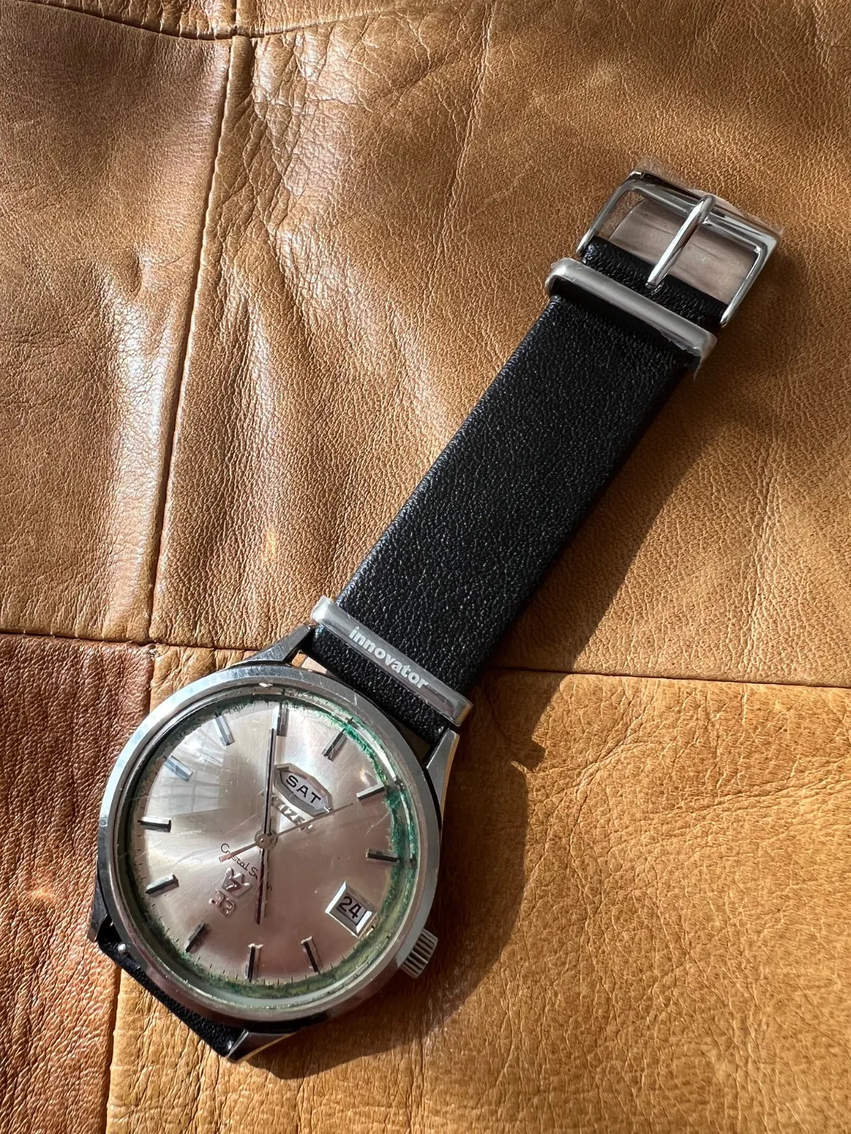 Citizen Crystal Seven Day-Date 51401 – Working Condition – Men’s Watch