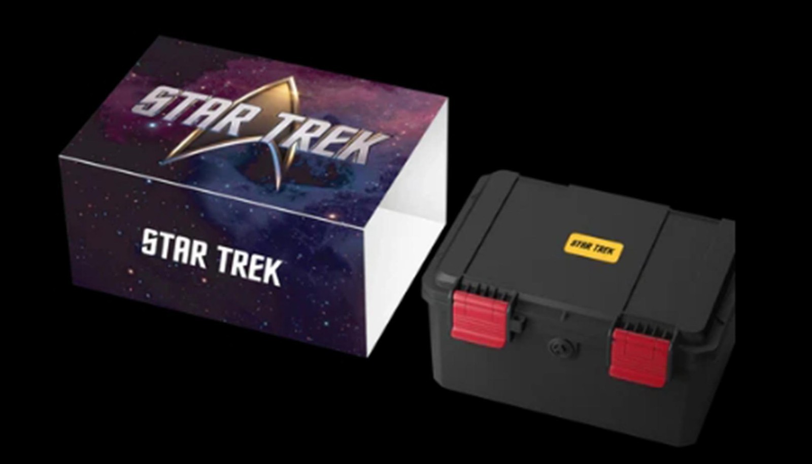 50mm Auto LIVE LONG & PROSPER Black/Red Strap Nubeo STAR TREK Watch