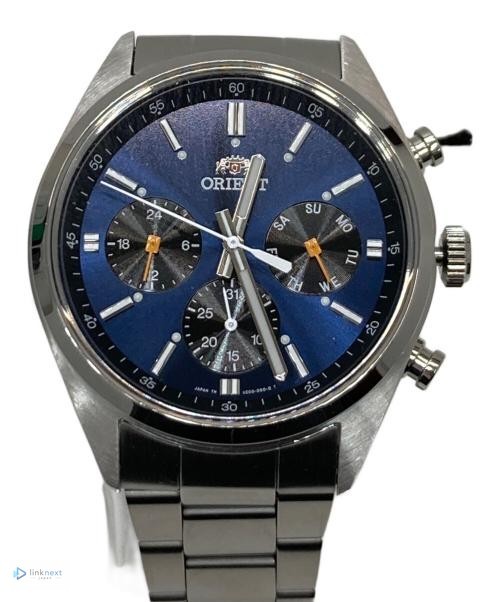 ORIENT WV0021UZ Neo 70’s Solar Panda Men’s Chronograph Blue Dial