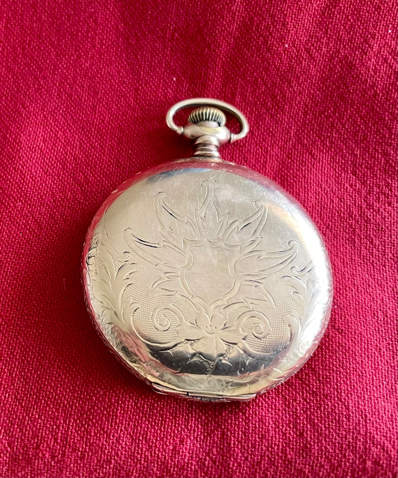 Waltham 1903 Full Hunter 16s 17- Jewel 14k Engraved Pocket Watch
