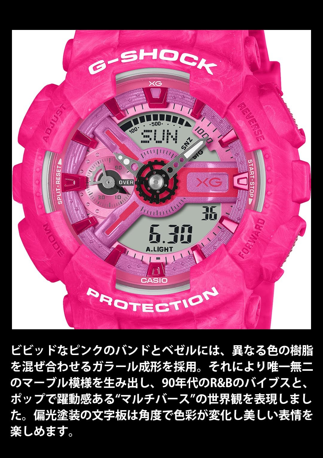 Casio G-Shock GMA-S110XG-4AJR Limited Edition XG Pink Mid-Size Watch JDM