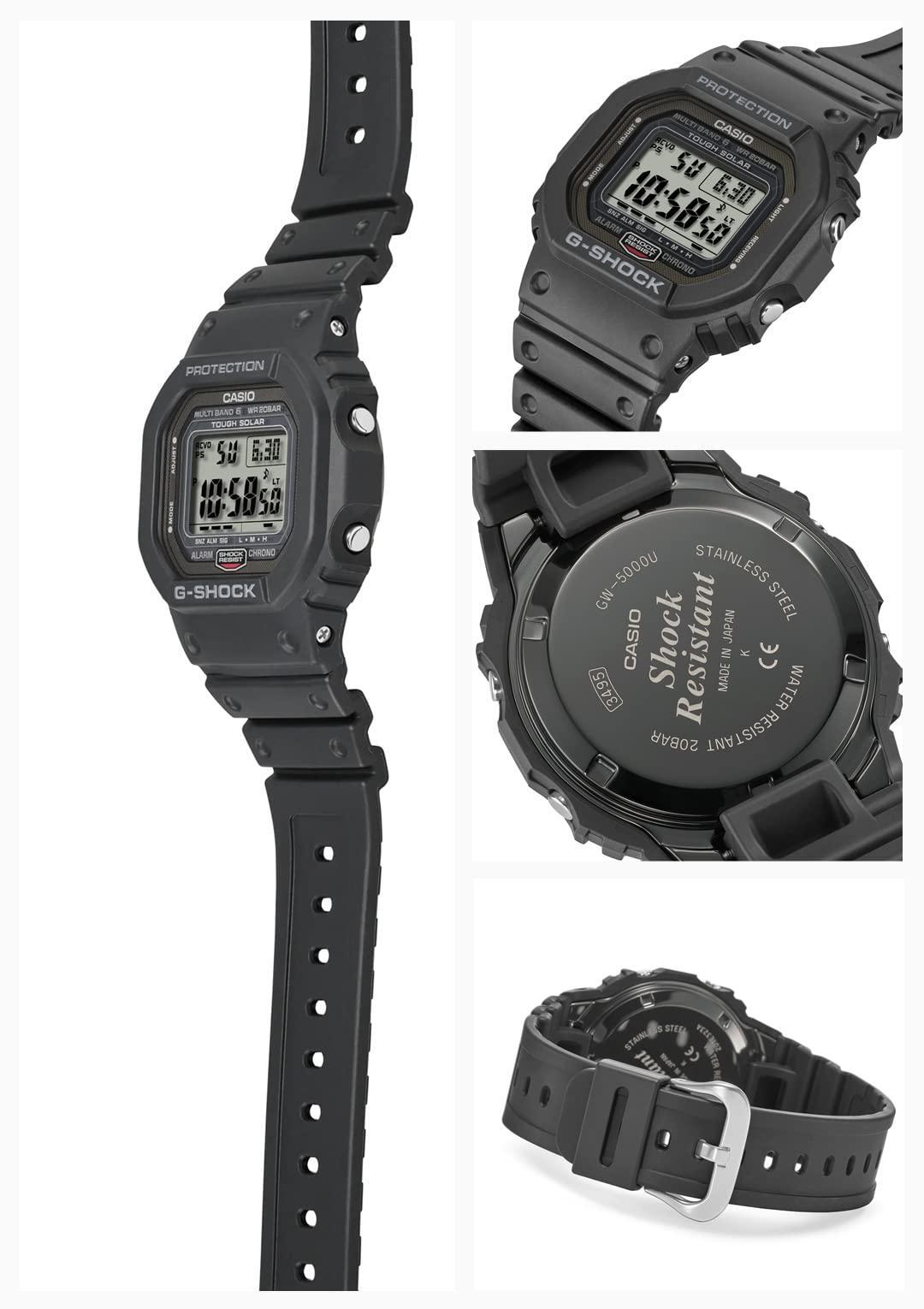 Casio G-SHOCK GW-5000U-1JF Solar Radio Men Watch Made in Japan New in Box