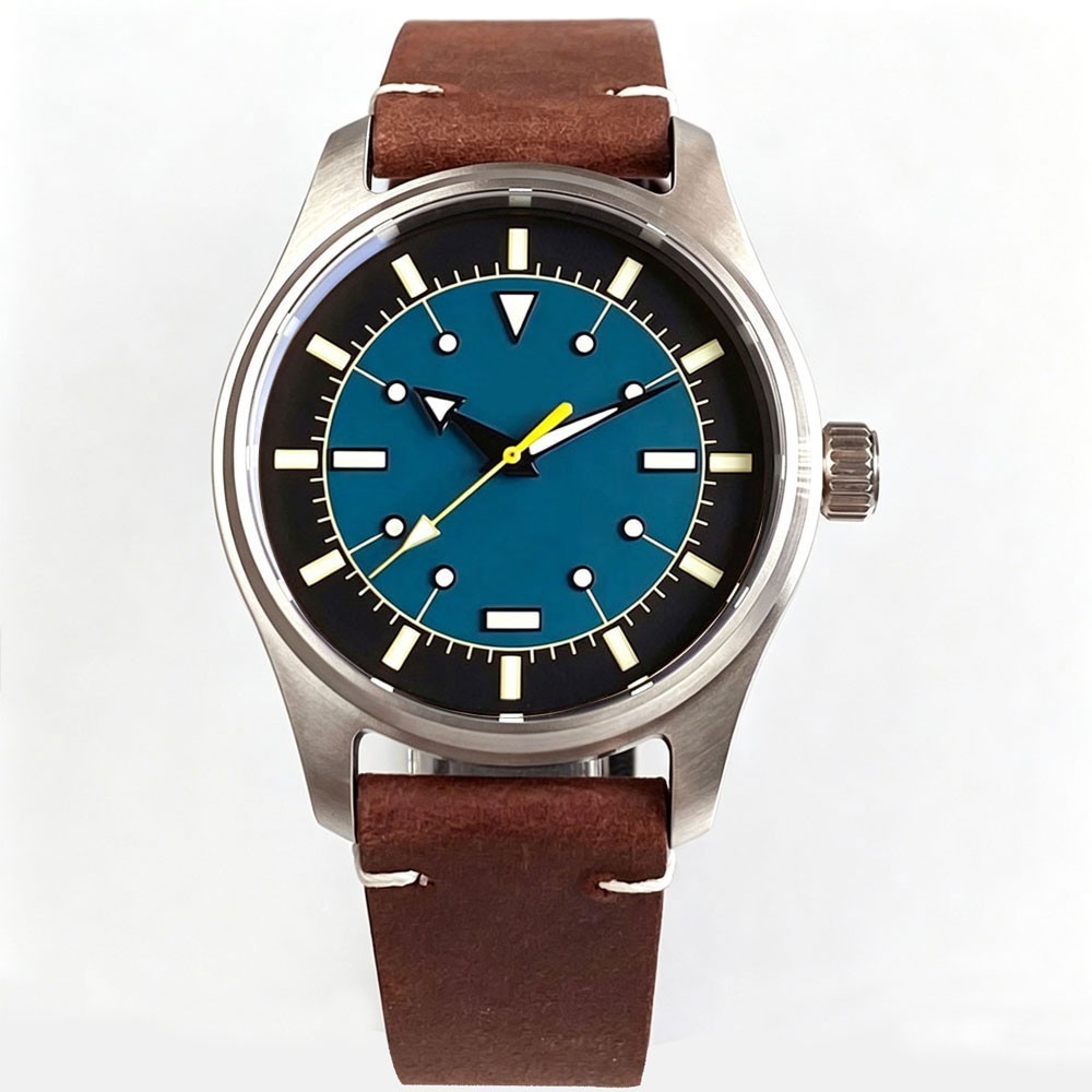 Tandorio 39mm luminous Automatic Mechanical Pilot Men’s Watch For Japan NH35