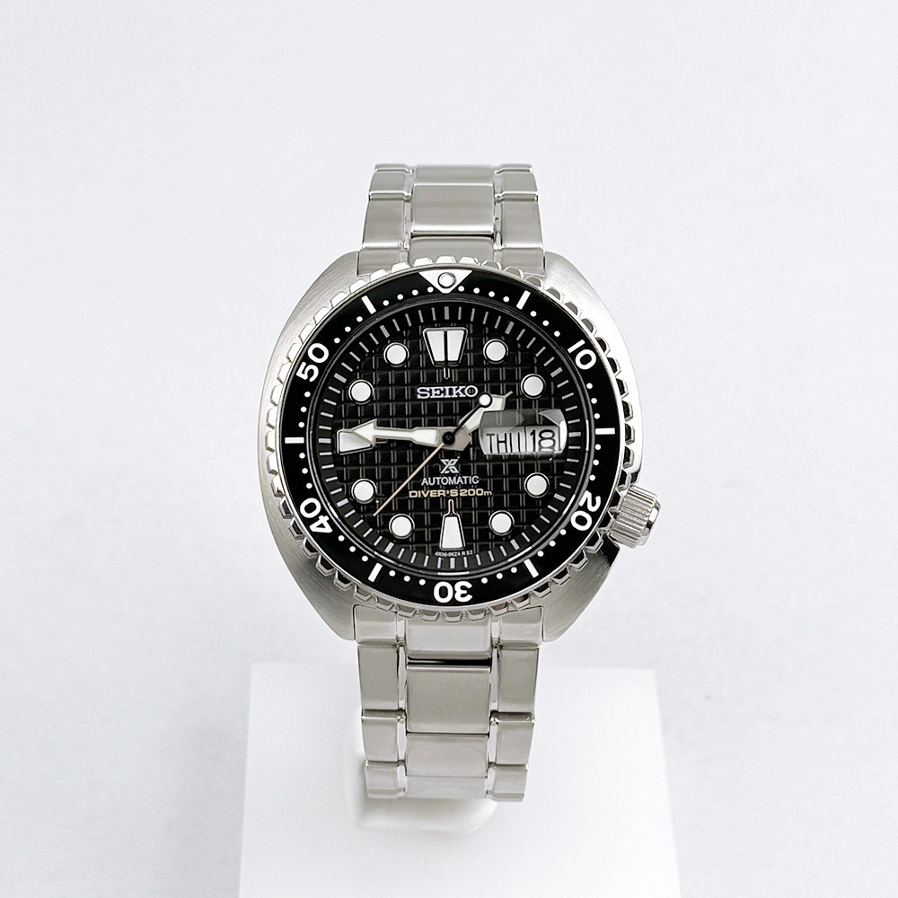 Seiko Prospex Sea Men’s Automatic Turtle Diver Stainless Watch SRPE03