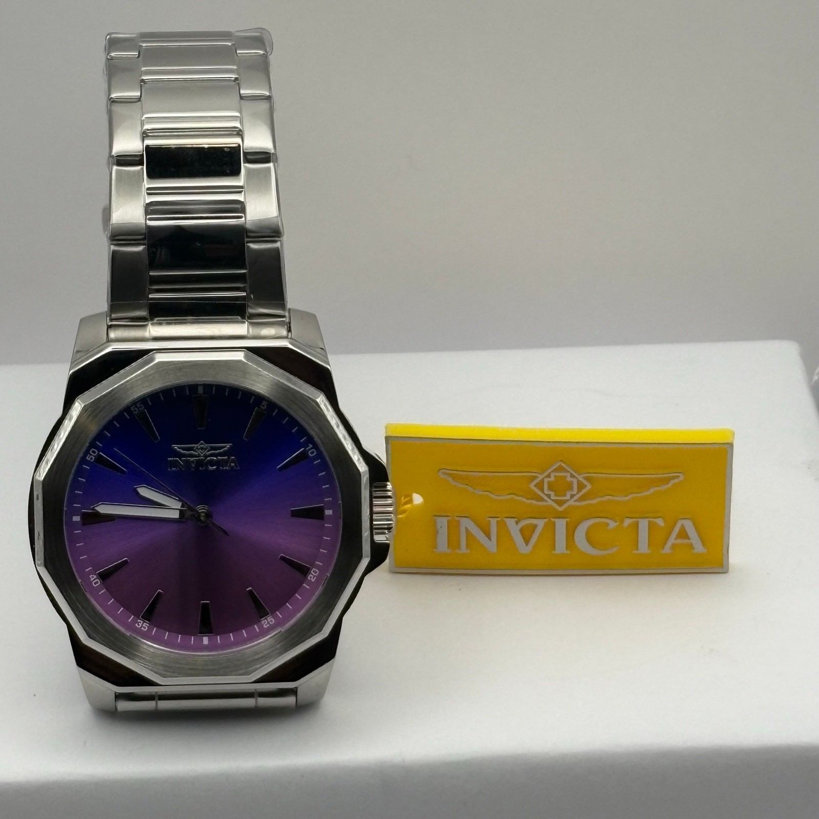 Invicta Speedway Dominus 50981 Men’s 42mm Purple Dial Stainless Steel Watch