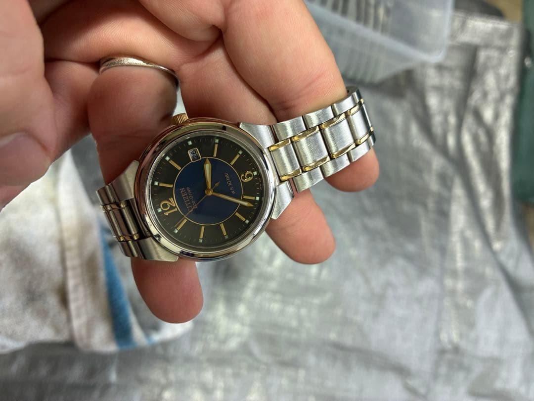 CITIZEN ECO-DRIVE E111-S027179, excellent condition, working condition confirmed