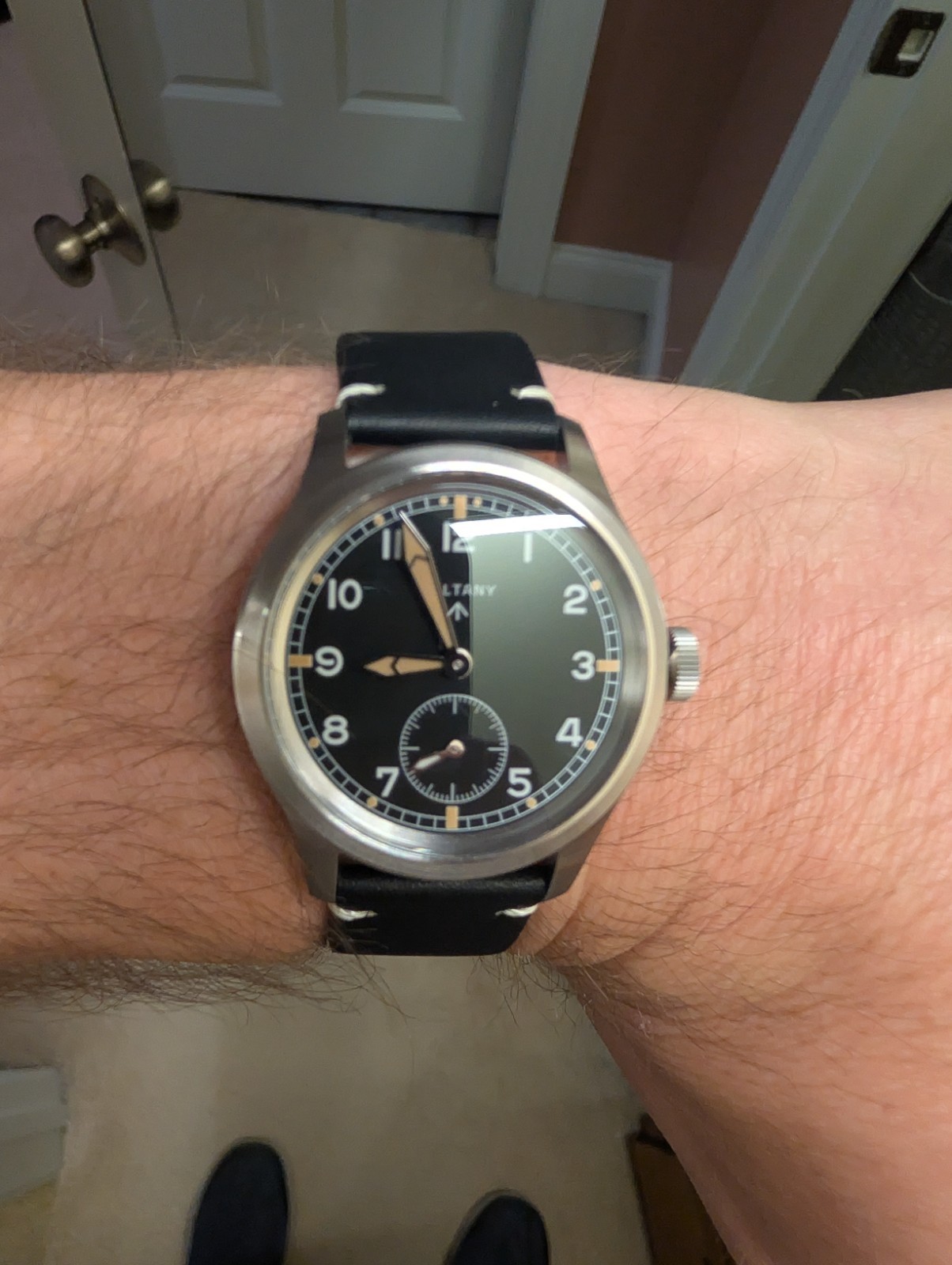 Baltany 39 mm “Dirty Dozen” Men’s Watch – US Seller