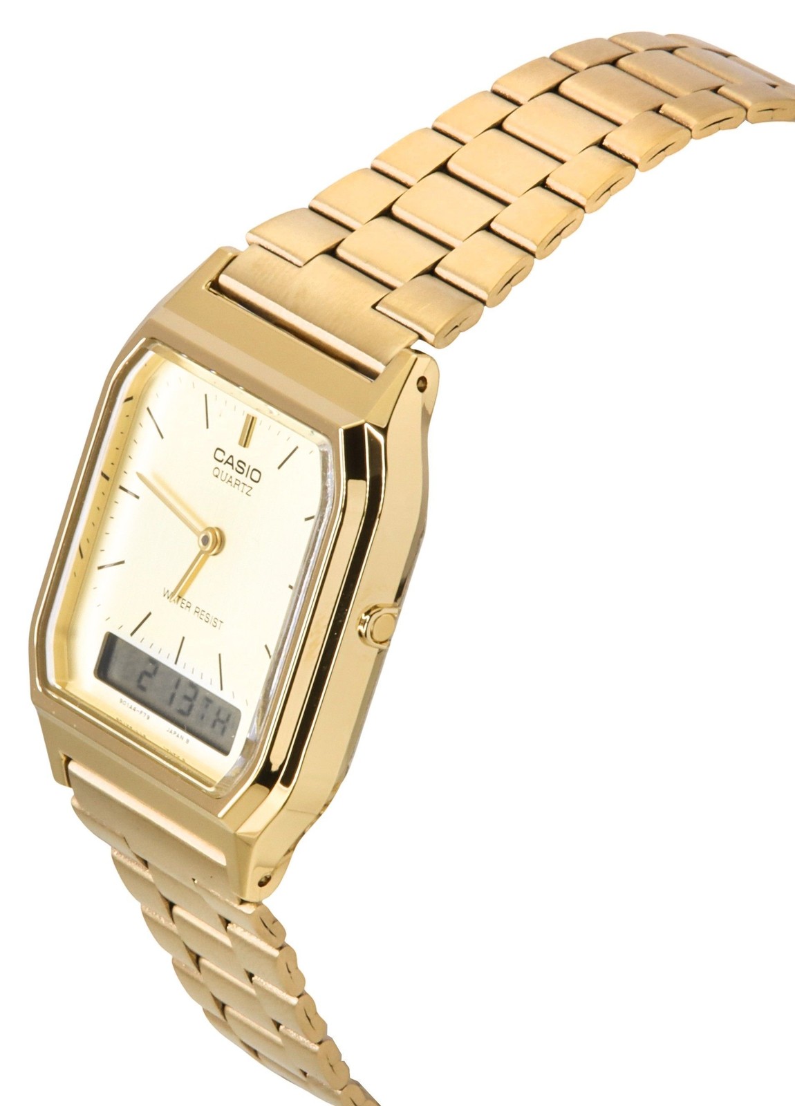 Casio Quartz Analog Digital Gold Tone Casual AQ-230GA-9DMQ Men’s Watch