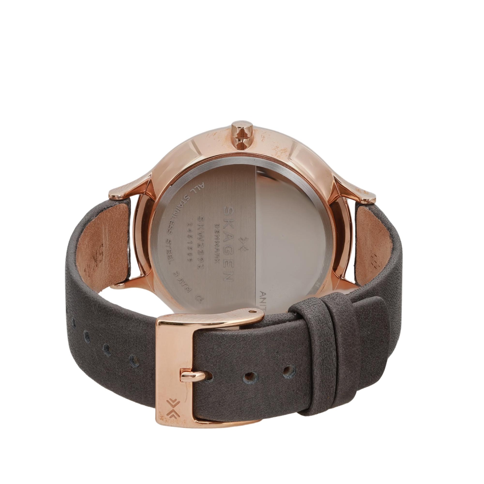 Skagen Anita 36mm Stainless Steel Rose Gold Dial Ladies Quartz Watch SKW2392