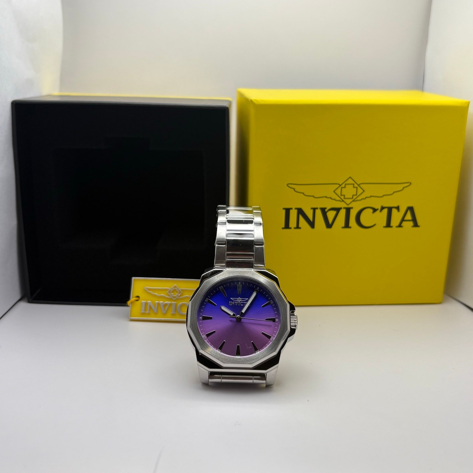 Invicta Speedway Dominus 50981 Men’s 42mm Purple Dial Stainless Steel Watch