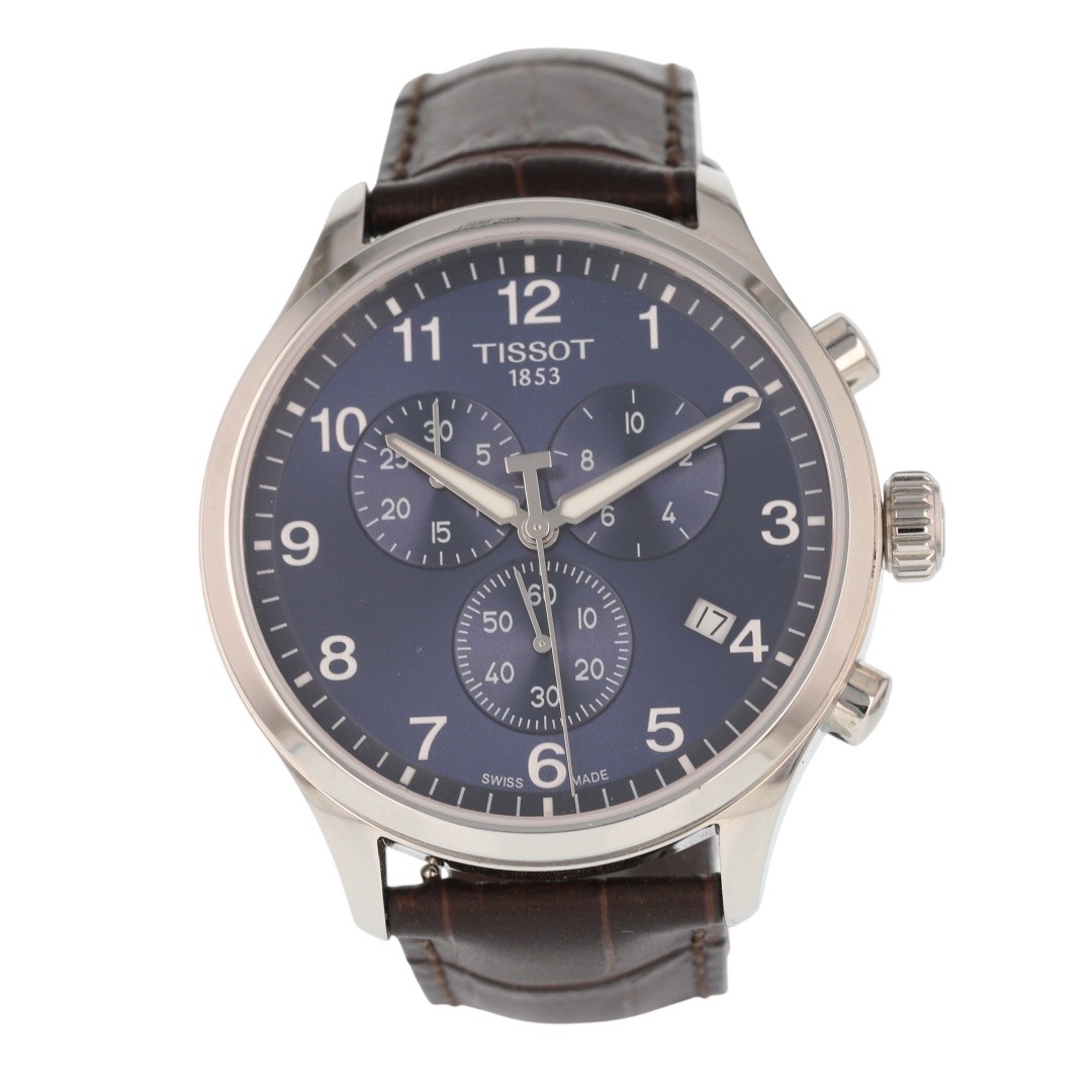 Tissot T-Sport Chrono XL 45mm Blue Dial Quartz Stainless Steel Men’s Wristwatch