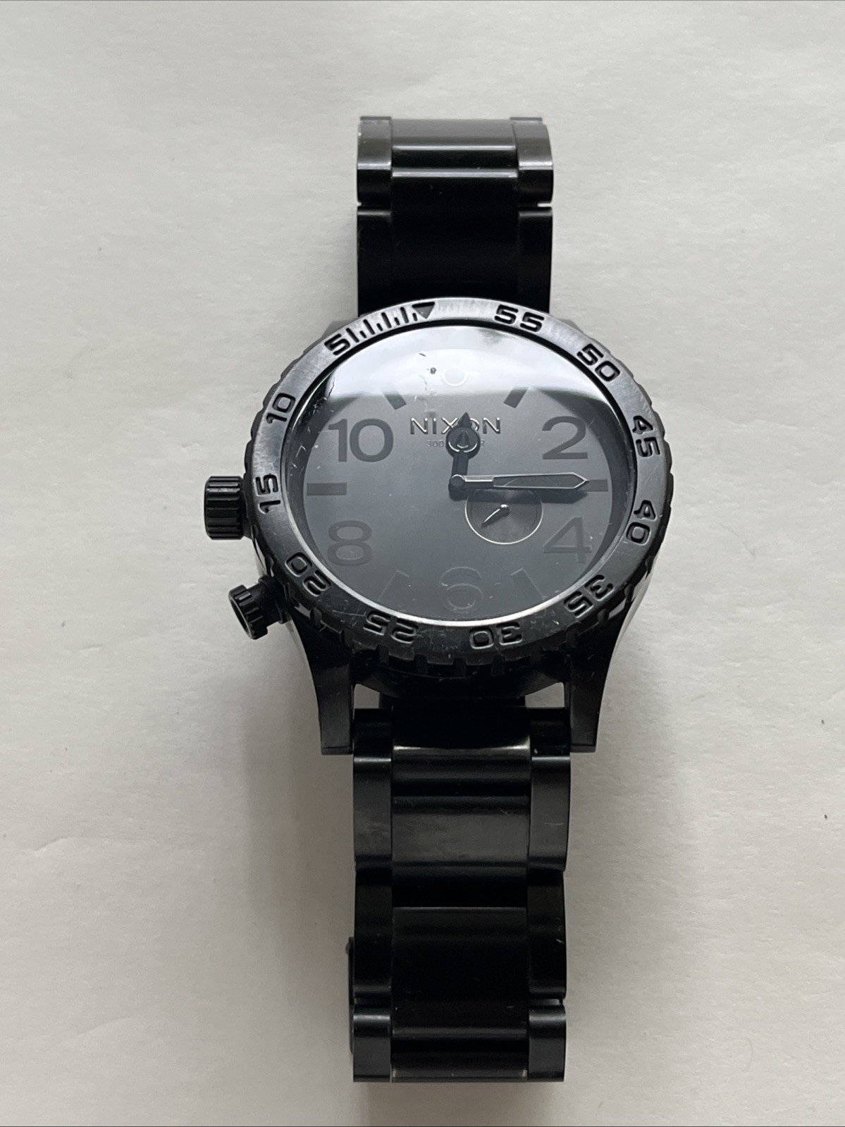 Nixon Simplify THE51-30 Chrono Swiss movement watch black gray 300m – untested