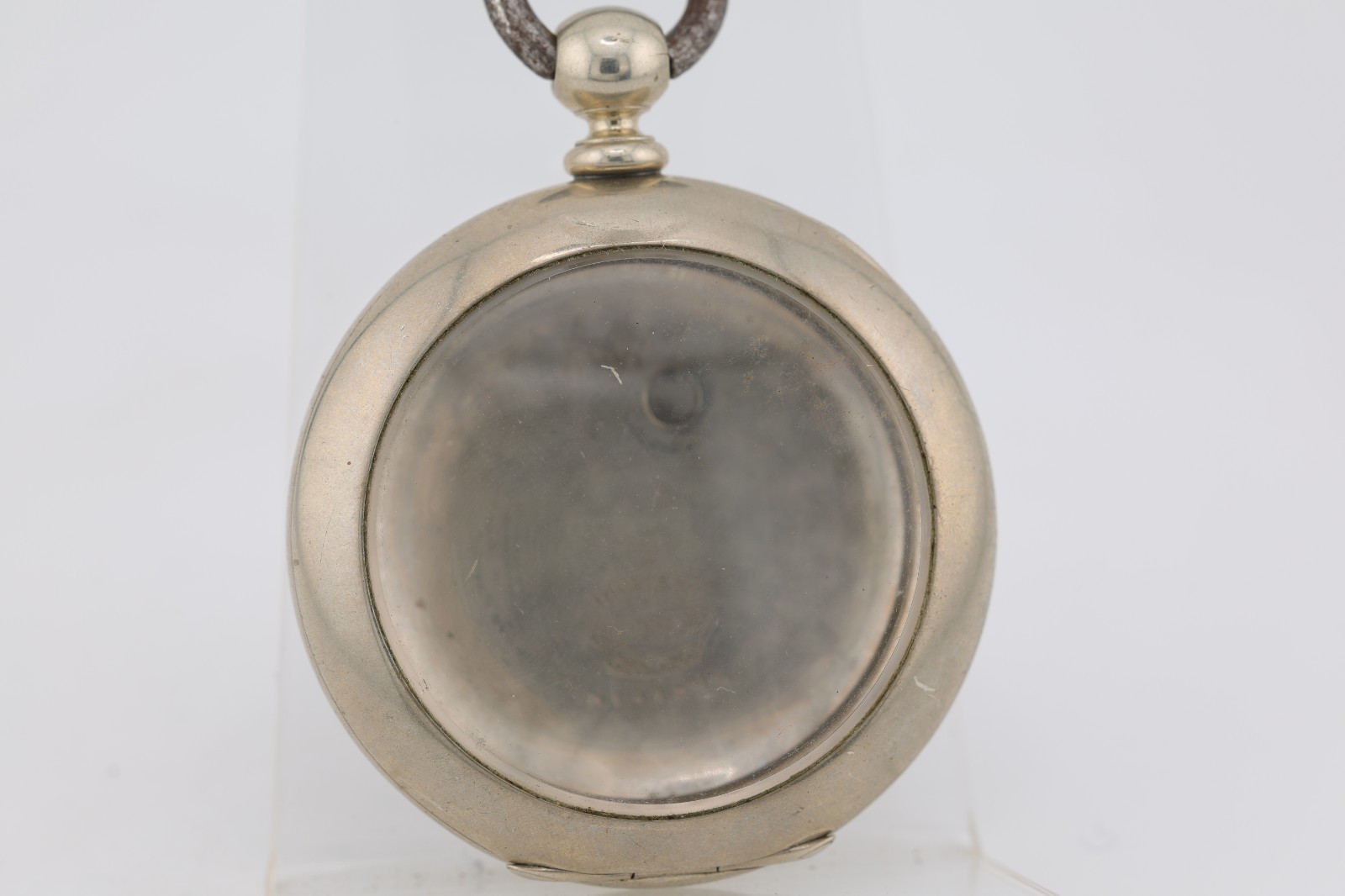 DUEBER SILVERINE KEYWIND 18s POCKET WATCH CASE 56.93mm, 45mm MOVEMENT SEAT (M13)