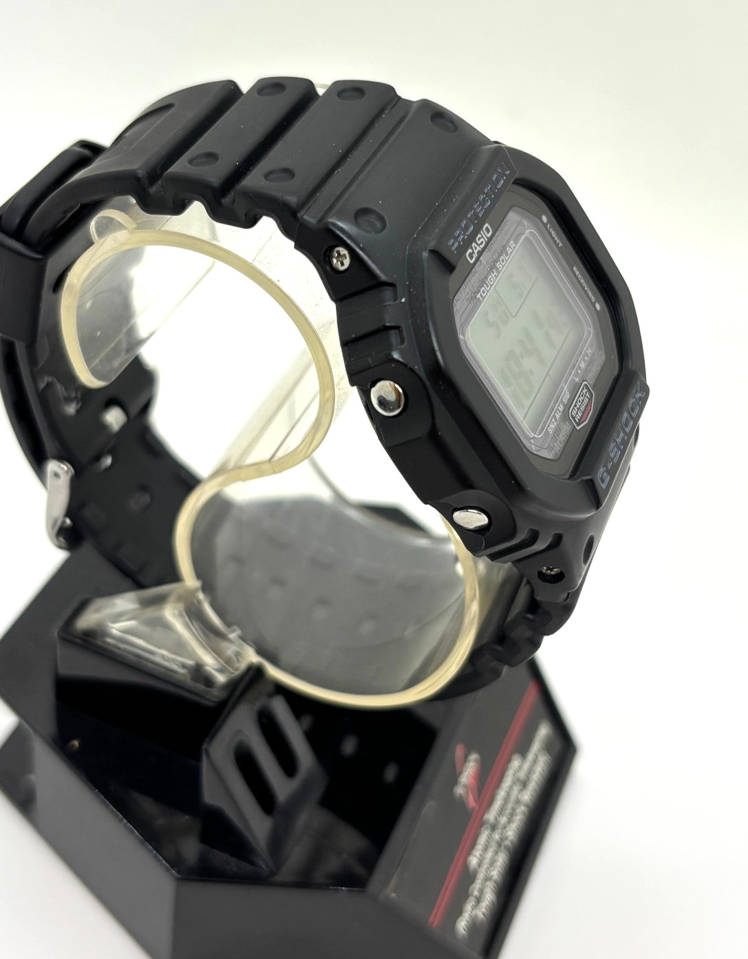 Casio GW-5000-1JF G-Shock Mens Watch Digital Solar Tough Black Japan Used