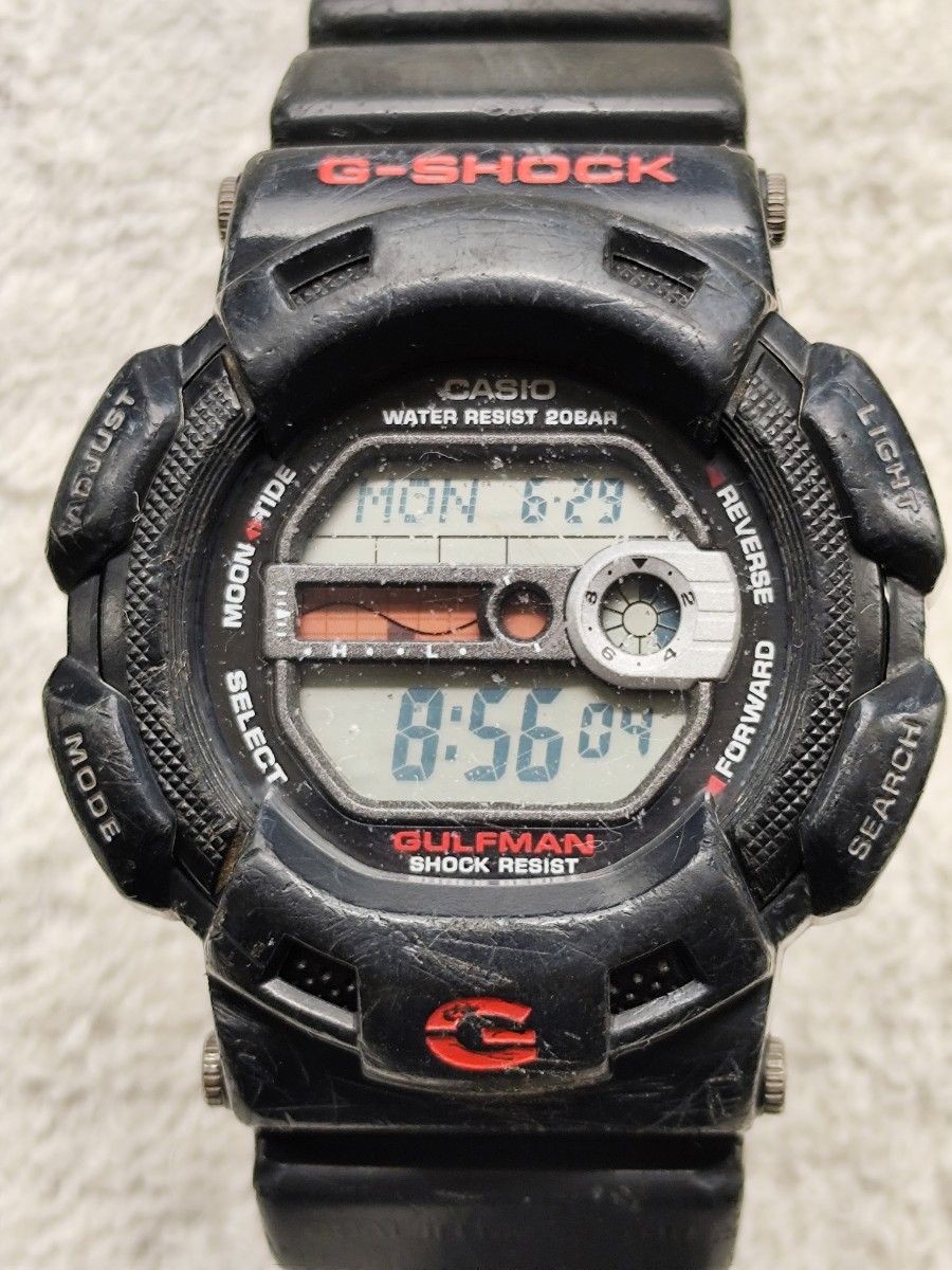 G SHOCK Gulfman G 9100 Tide Graph 3088