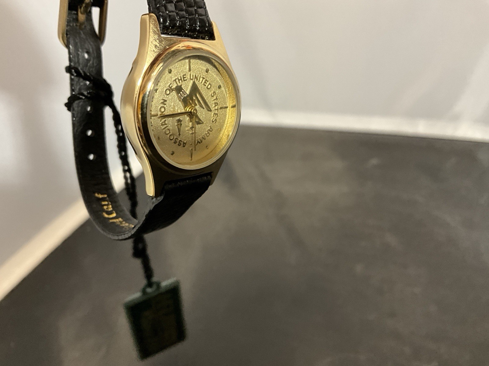 United States Army Helbros Ladies Watch Quartz Black Strap With Box