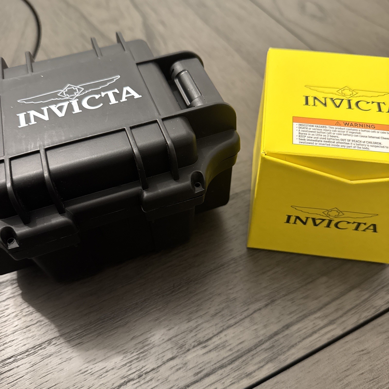 Invicta Men’s Watch 25515 Bolt Chronograph Diver Gold Tone Steel 52mm with Case