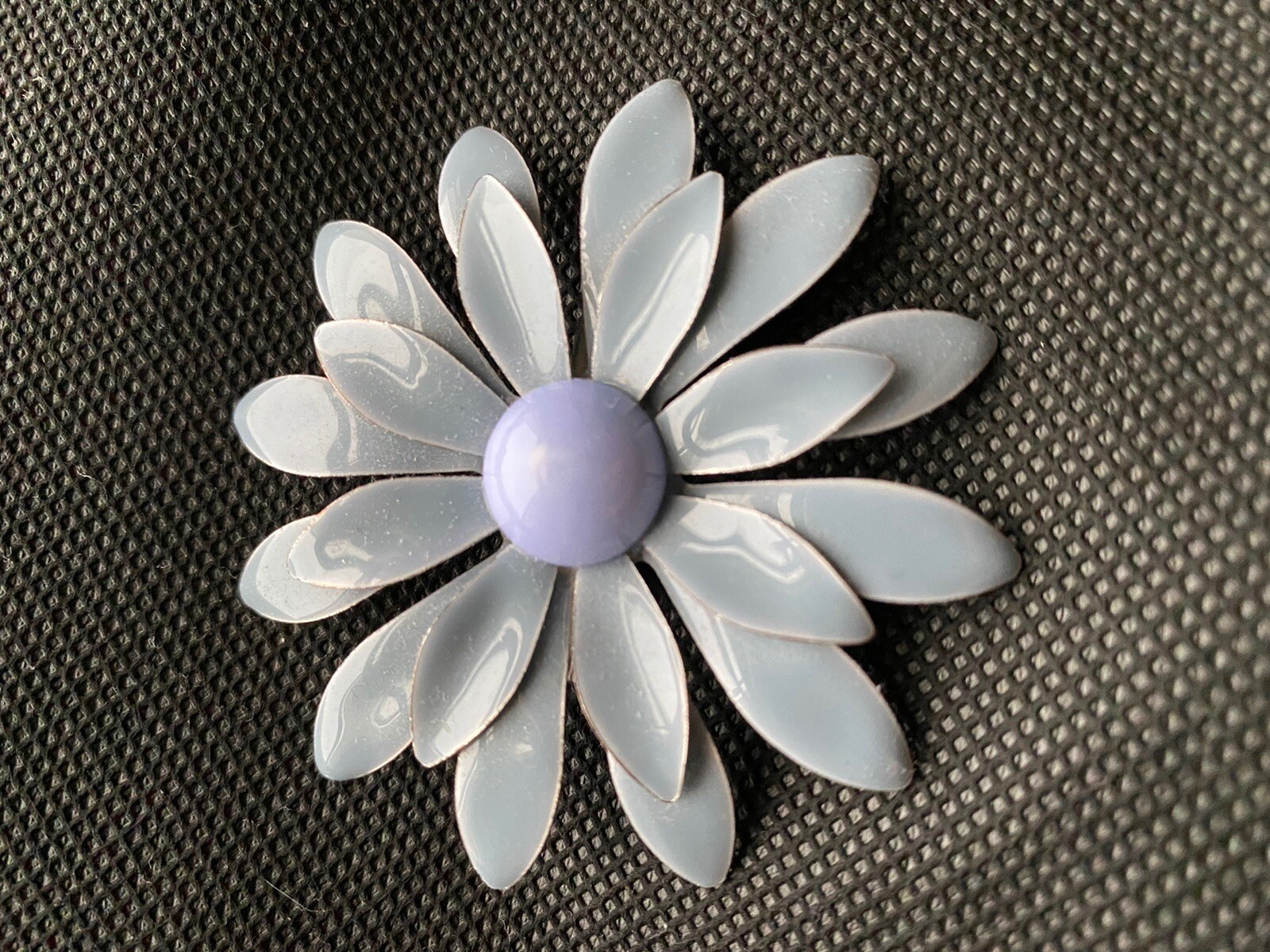 BNWoT Toast Blue / Grey Flower Brooch & Matching Ladies Watch