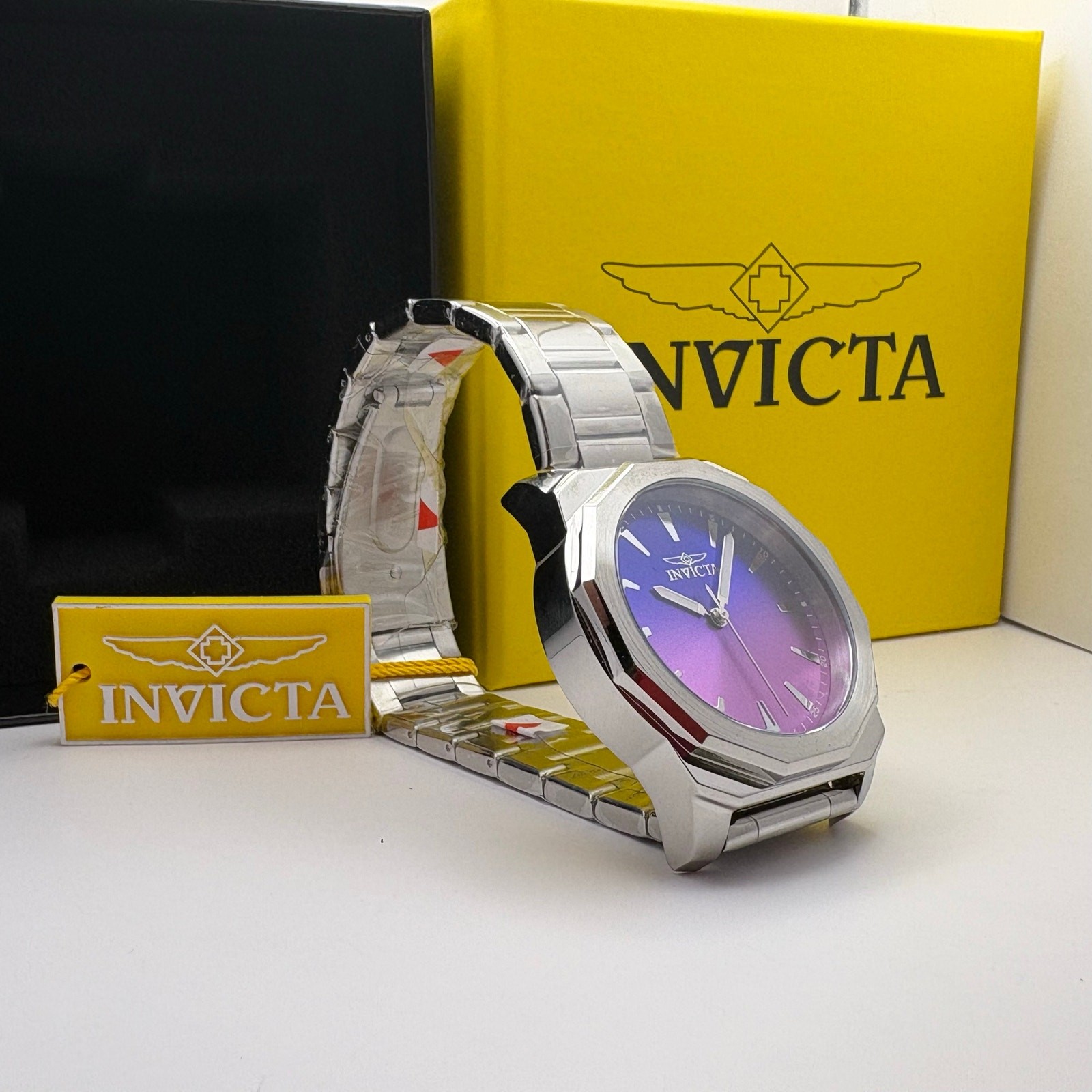Invicta Speedway Dominus 50981 Men’s 42mm Purple Dial Stainless Steel Watch