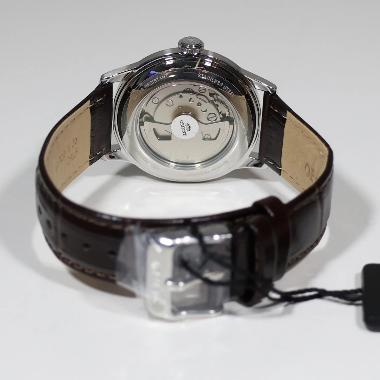 Orient Bambino Green Dial Small Seconds Hand Automatic Watch RA-AP0102E30B