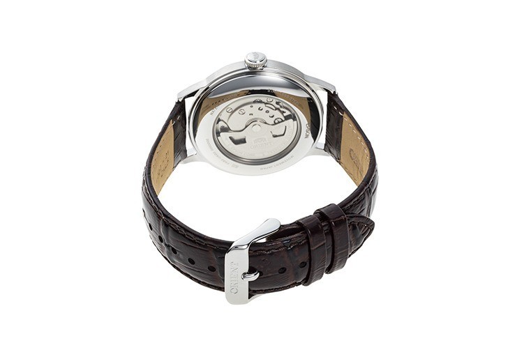 Orient Bambino Version 8 RA-AK0705R Bordeaux Dial 40.5mm New Full Set Mens Watch