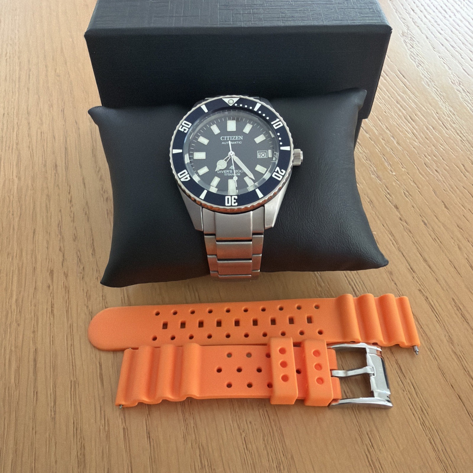 Citizen Promaster Fujitsubo Blue NB6021-68L Series Automatic Titanium Dive Watch
