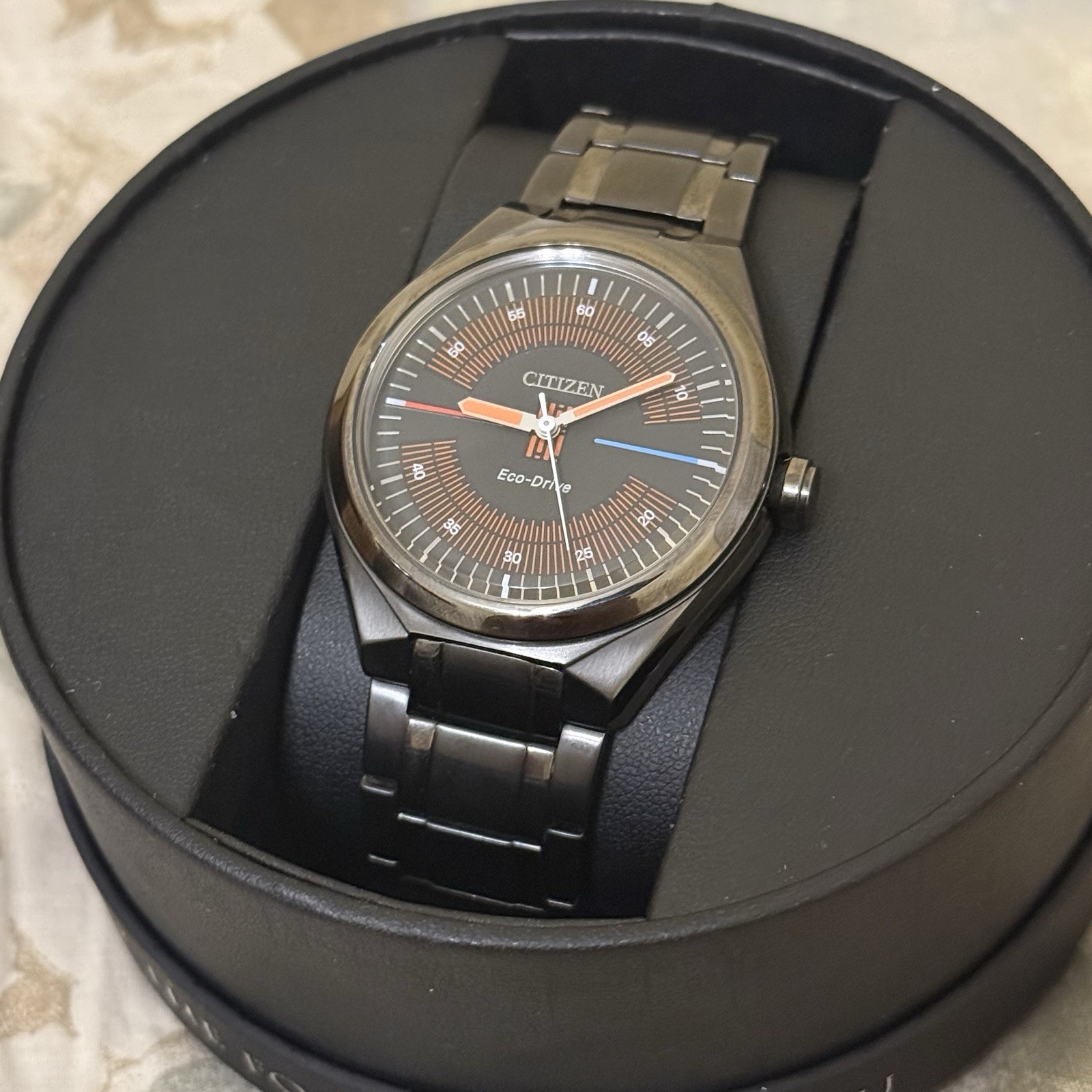 Citizen Eco-Drive AW2047-51W Empire Strikes Back Bespin Gray Ltd Edition.