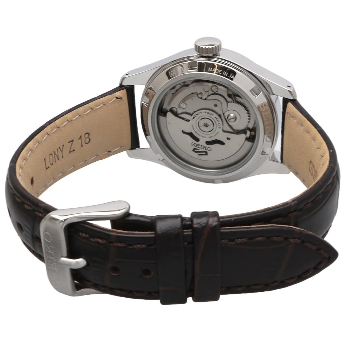 Seiko Men’s 5 Sports Automatic Green Dial Watch – SRPJ89K1 NEW