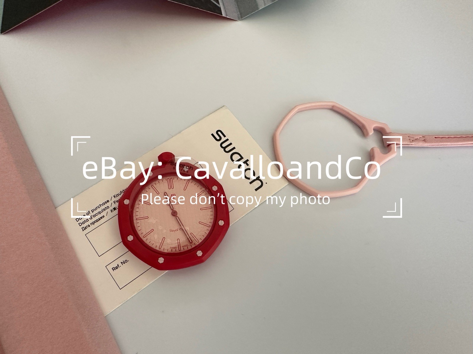 Royal Pop OTTO ROSSO Display Sample Quartz Watch Bioceramic UK Stock