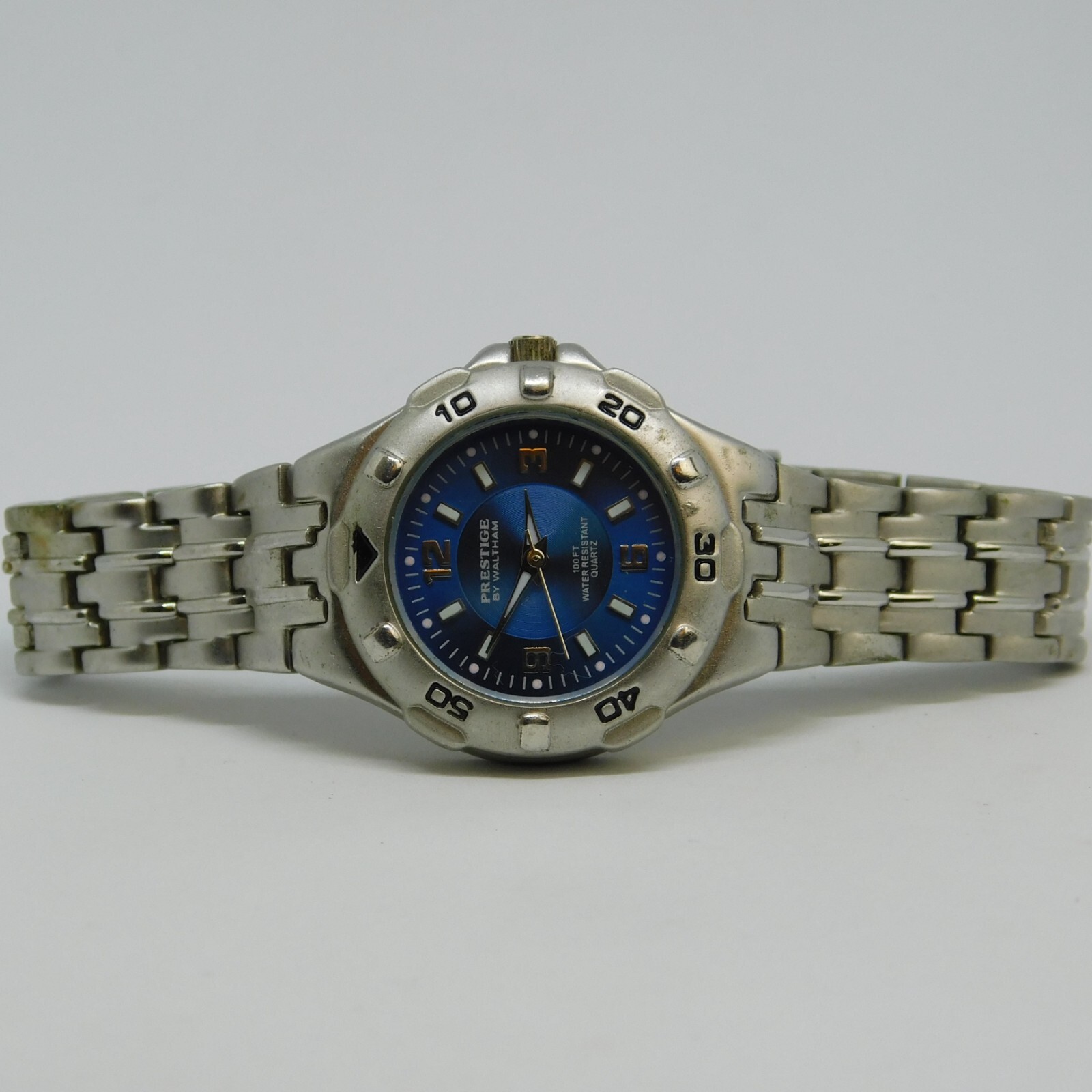 PRESTIGE by WALTHAM PIM225L Quartz Analog Women’s Watch Sz. 6 3/4″ New Battery
