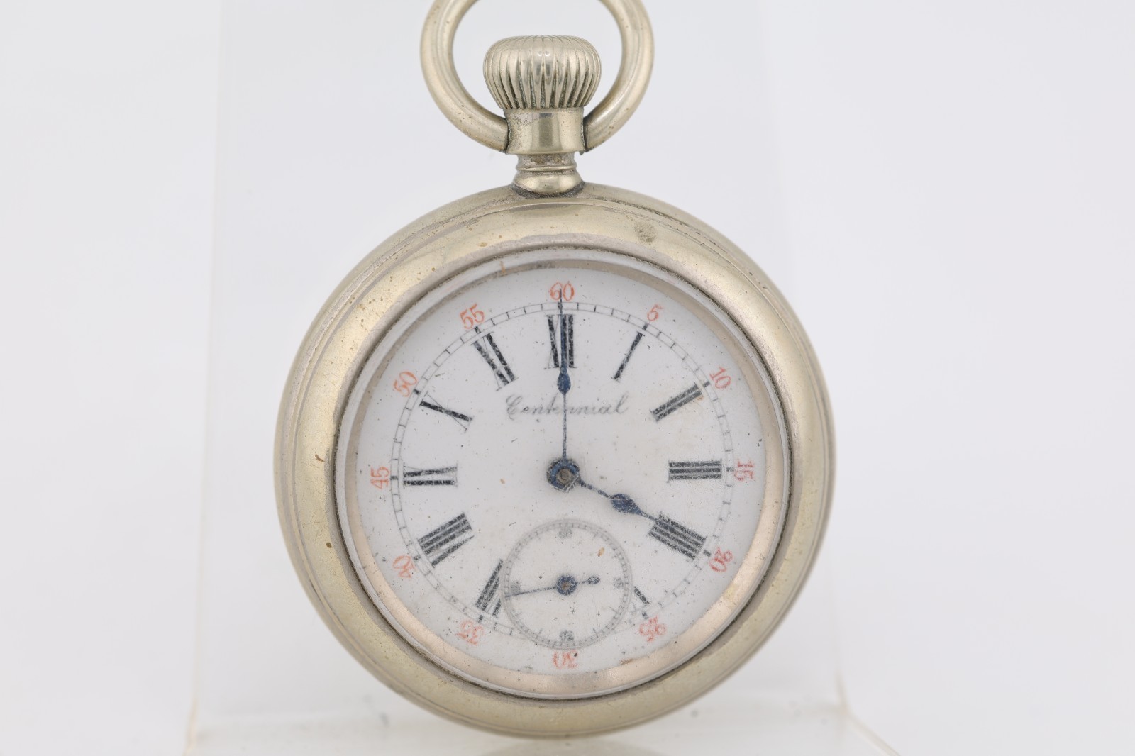 CENTENNIAL C&B 1776-1876 No. 470331 POCKET WATCH, 49mm, FOR REPAIR (M14)