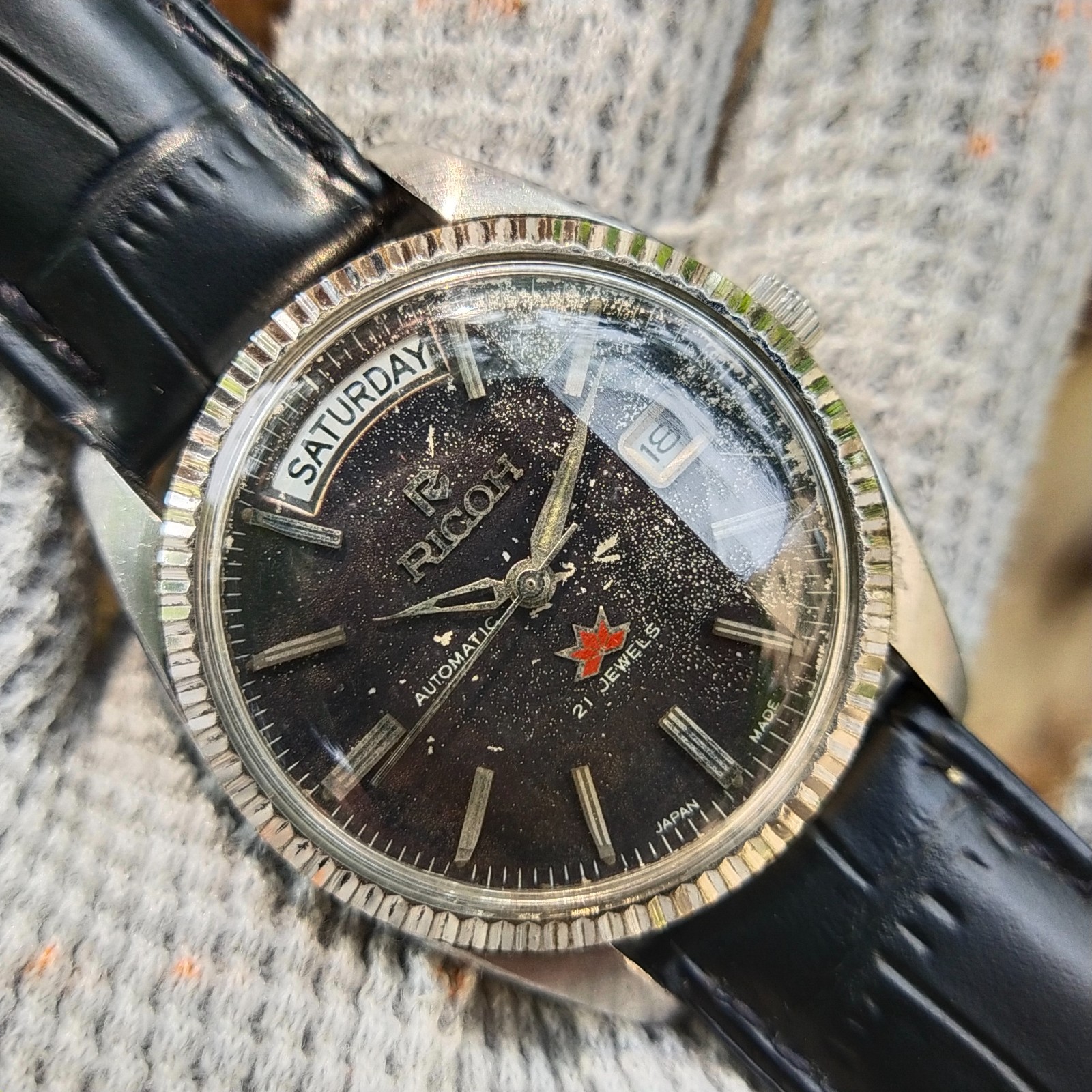 Vintage Ricoh President 040121 Automatic 21 Jewels For Men’s