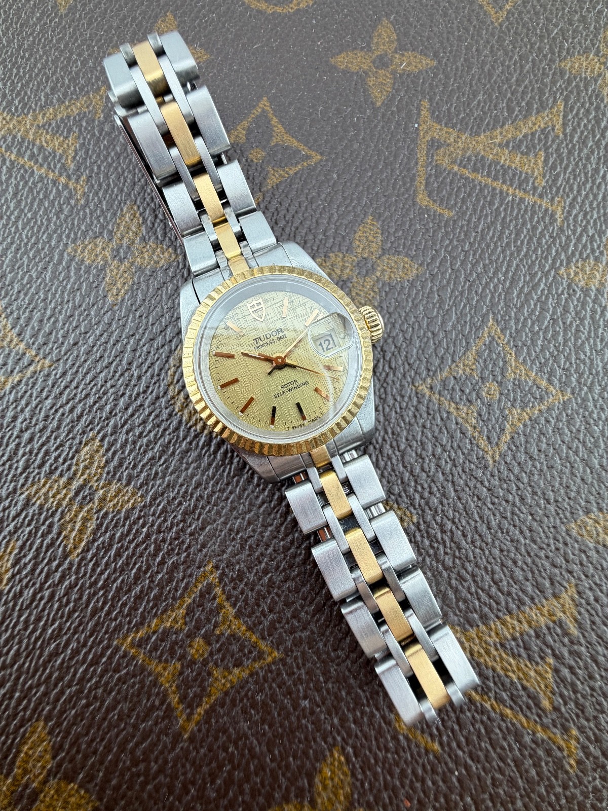 Tudor Prince Date Princess Date Tapestry Dial T Swiss T Warranty Original Lady