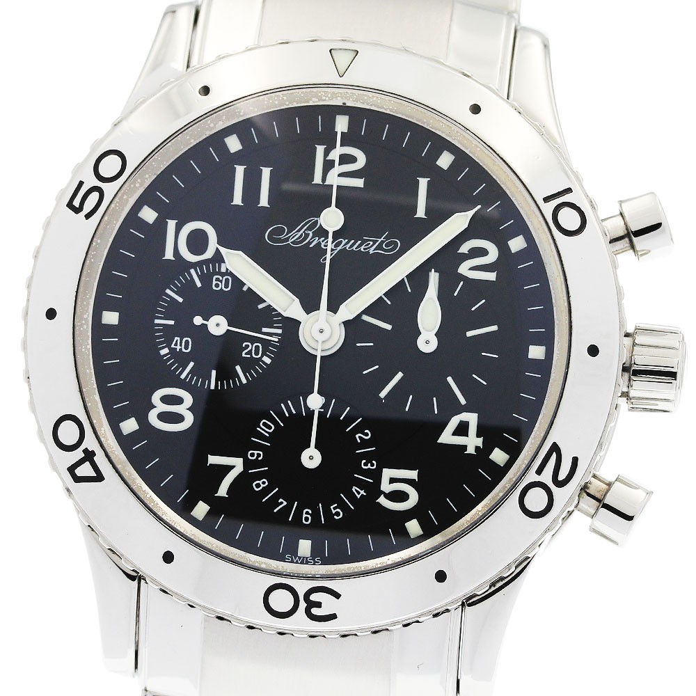 Breguet Aeronavale TYPEXX 3800 Chronograph black Dial Automatic Men’s_960654