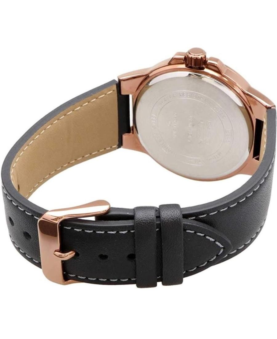 CASIO Men Analog Quartz Casual Watch Classic Dress Golden Dial Waterproof Round