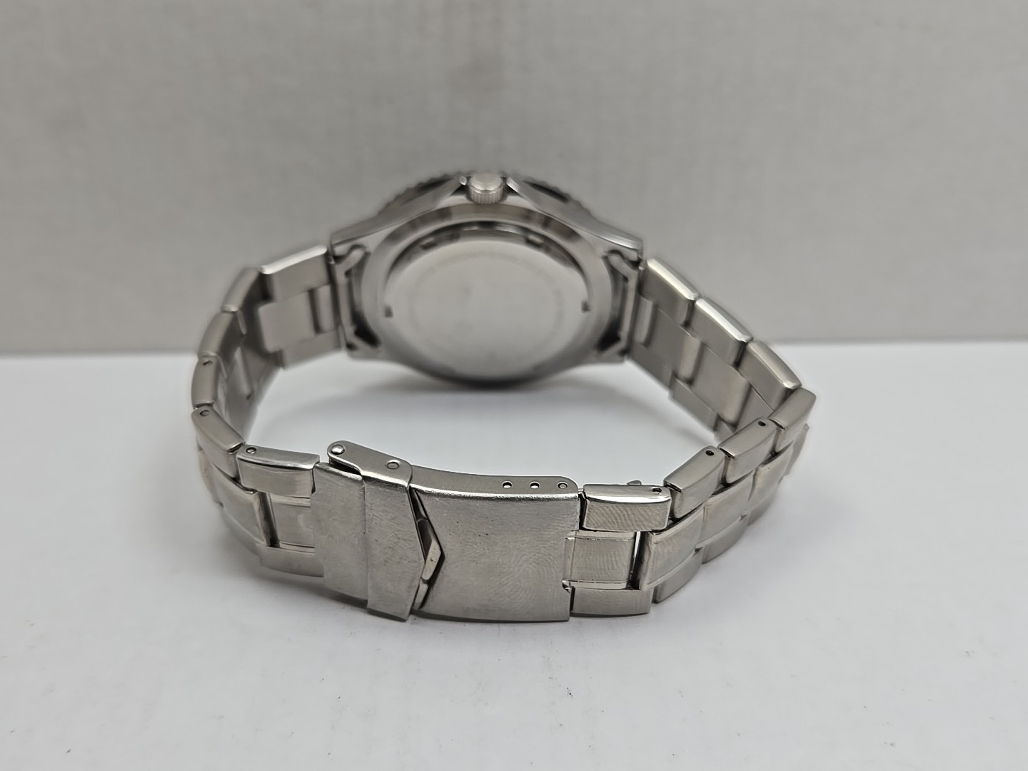 Sun Time US Army Dept Seal Competitor Steel Watch Quartz Date New Battery Mens