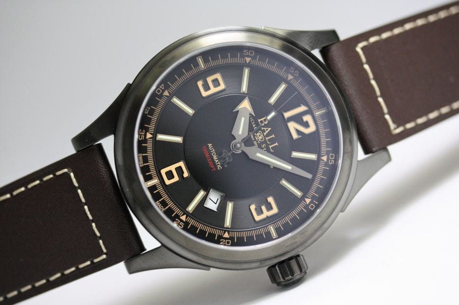 Ball Watch Fireman Racer DLC NM3098C-L1J-BKBR Automatic Men’s Watch “NEW”