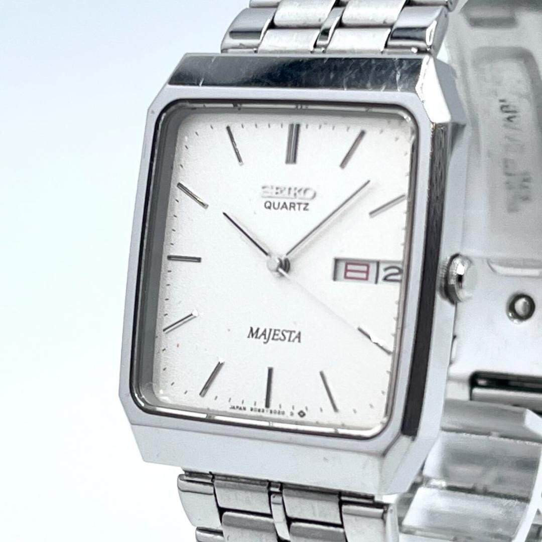 Seiko Majesta 9063-5020 Day-Date Gold Quartz Watch Vintage 1985 Japan 072634